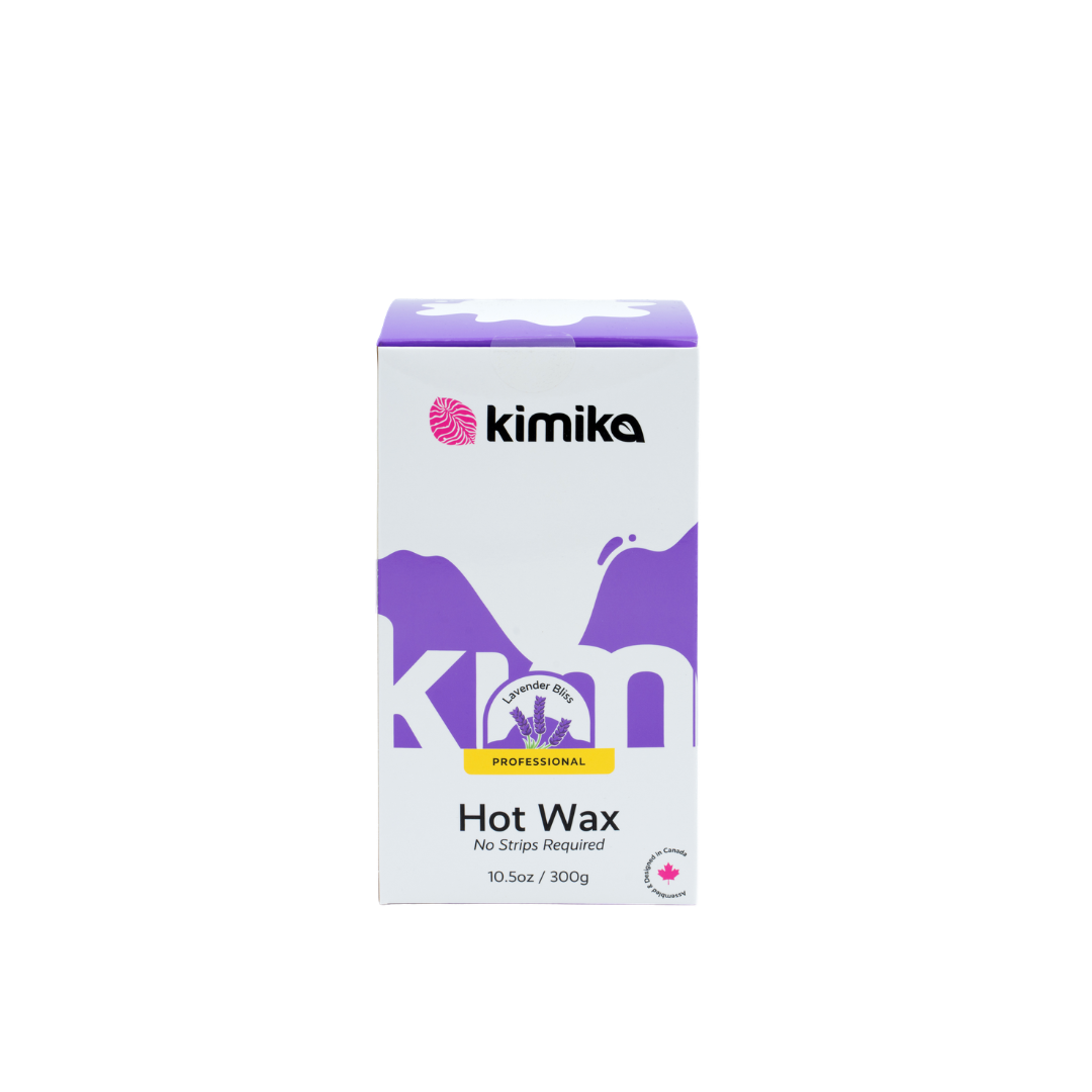 Kimika | Lavender Love: Hot Wax for Sensitive Skin & Intimate Areas (300G - Plastic Jar)
