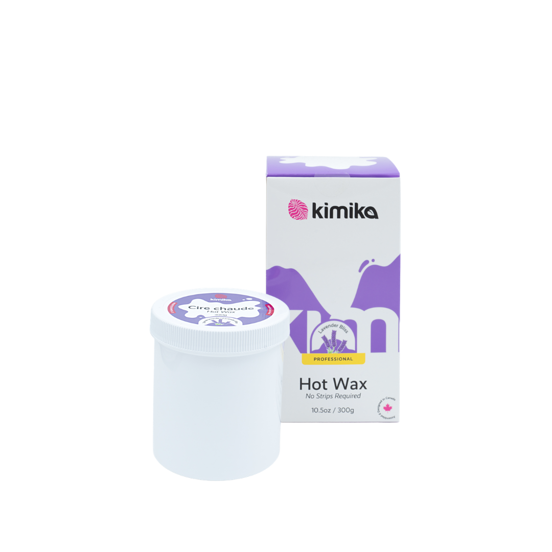 Kimika | Lavender Love: Hot Wax for Sensitive Skin & Intimate Areas (300G - Plastic Jar)