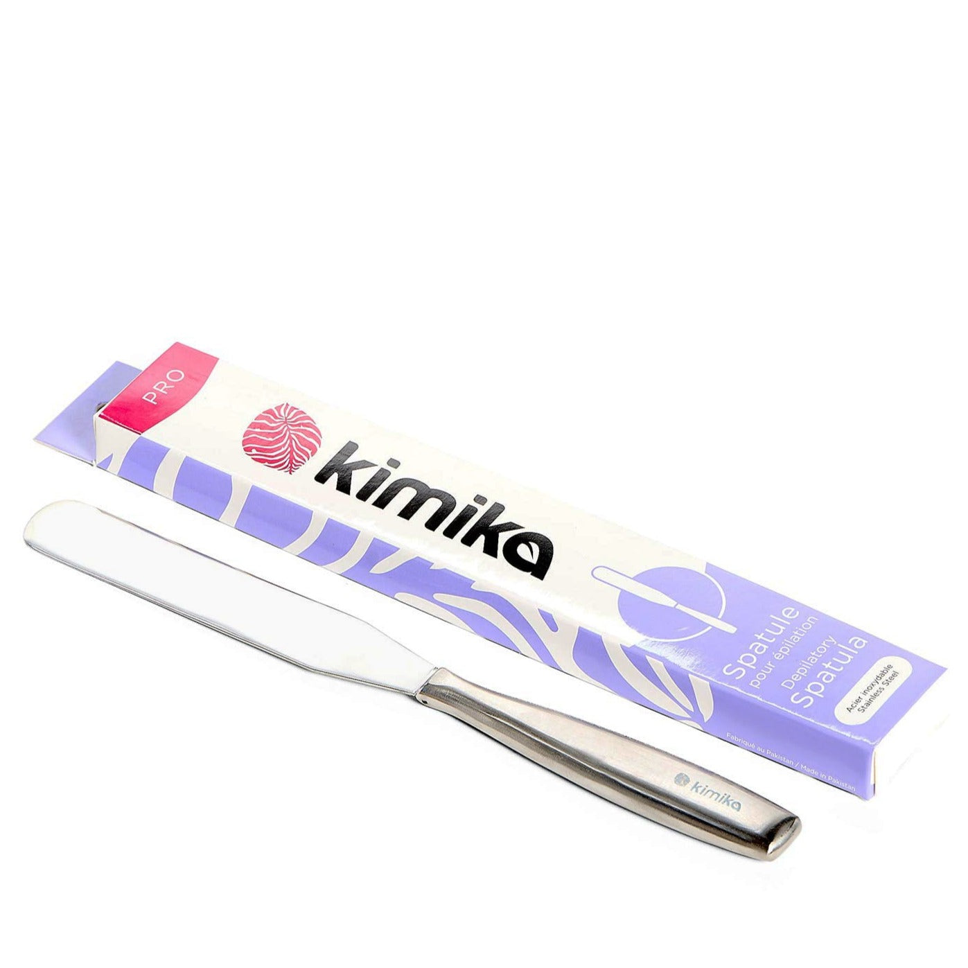 Kimika | Glisse soyeuse : Spatule dépilatoire en métal