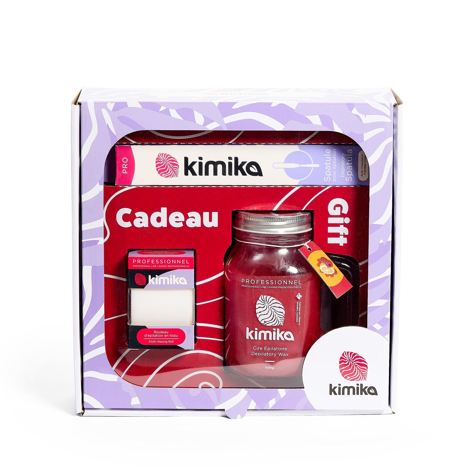 Kimika | Coffret d'épilation à la cire Berrylicious : Une peau lisse vous attend !