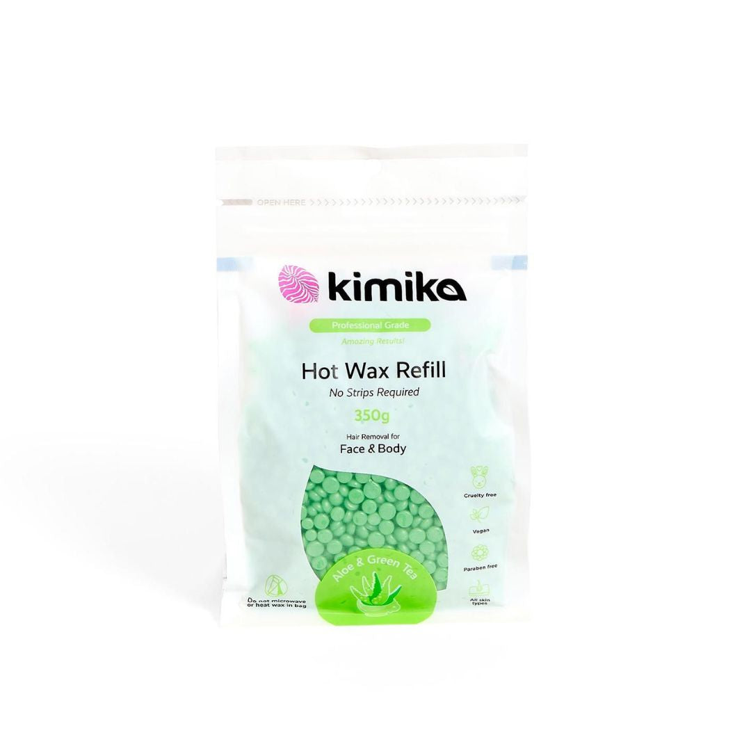 Kimika | Aloe Refresh: Refill Bag of Hot Wax for Face & Body (350G)