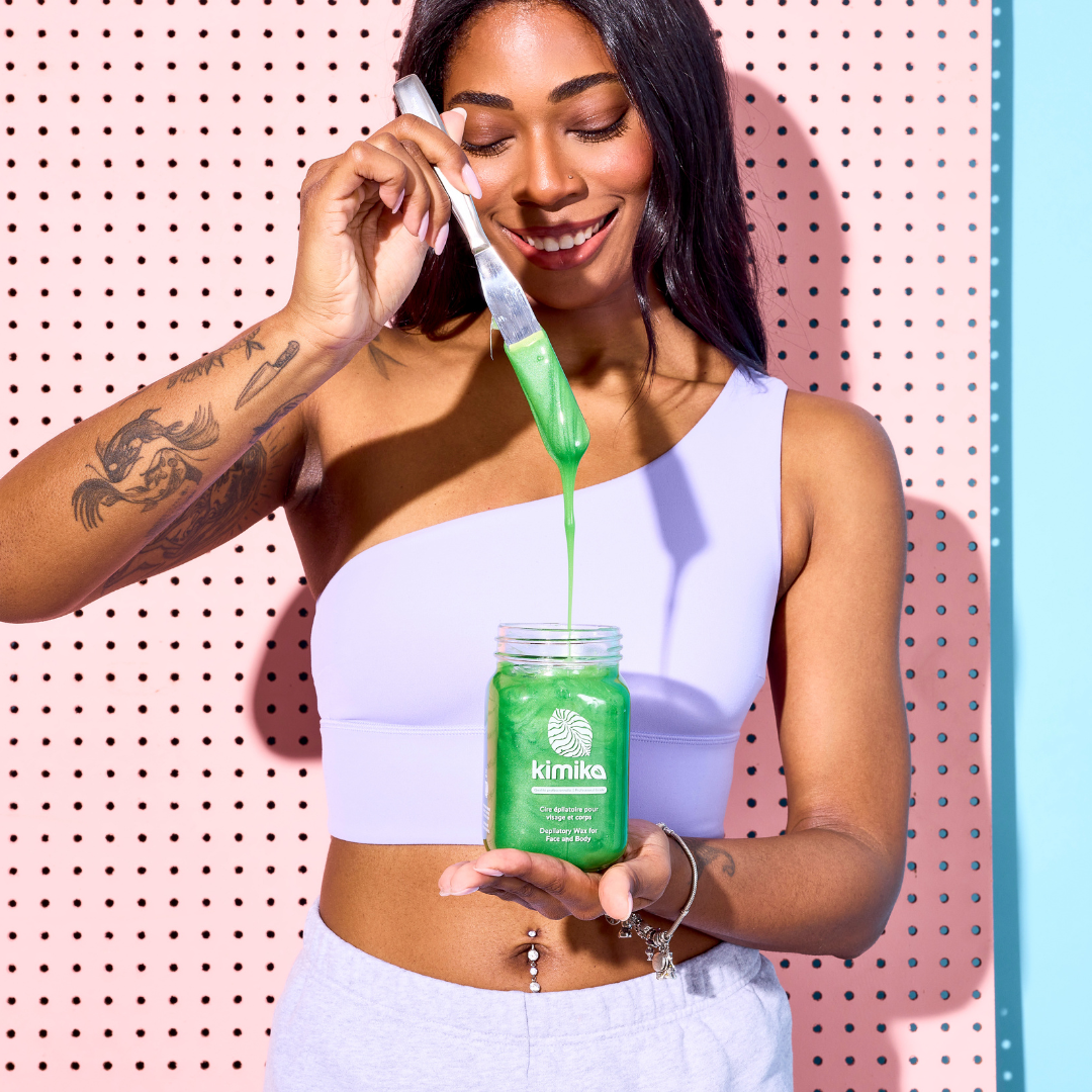 Kimika | Aloe Revitalisant : Cire chaude pour le visage et le corps (300 g)