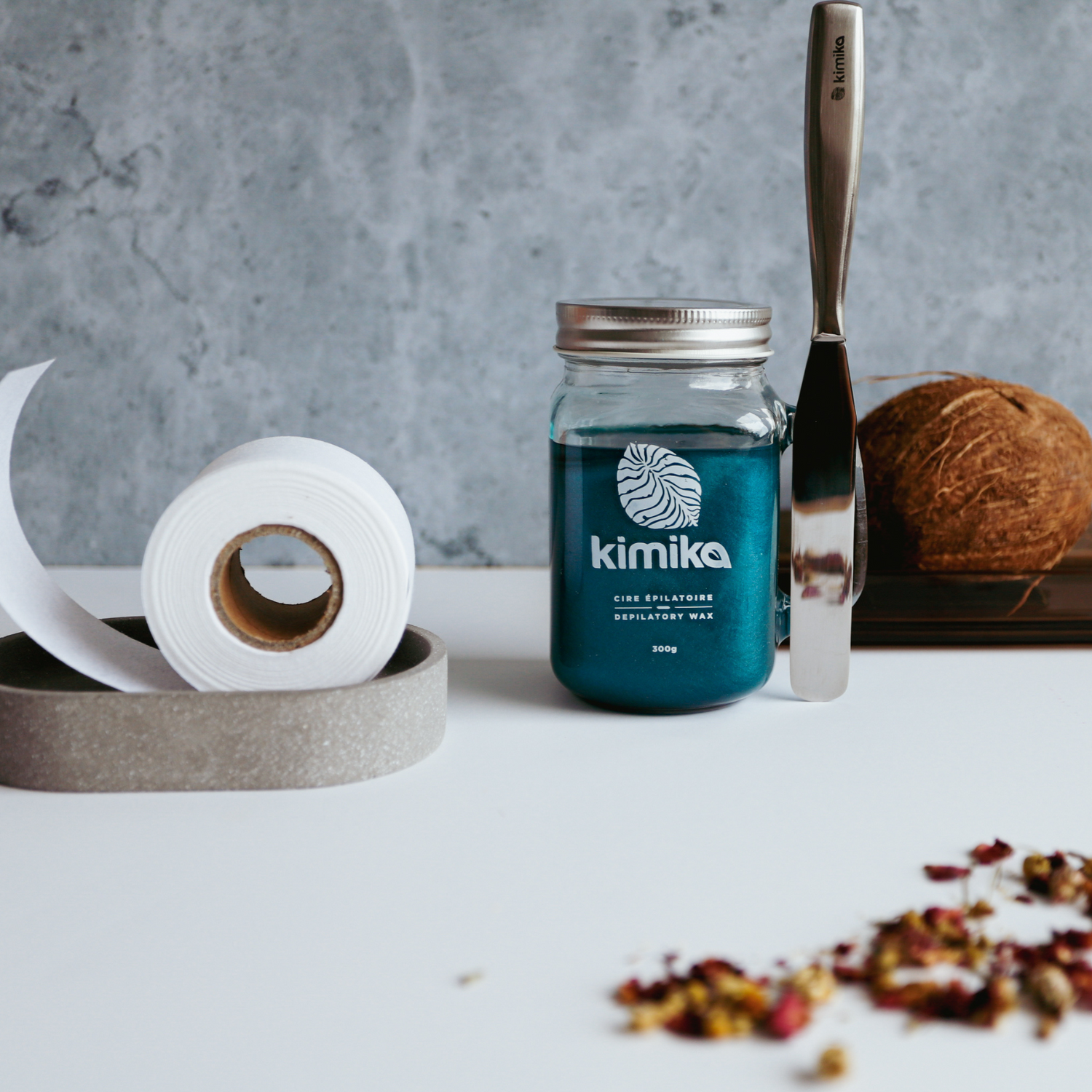 Kimika | Glisse soyeuse : Spatule dépilatoire en métal