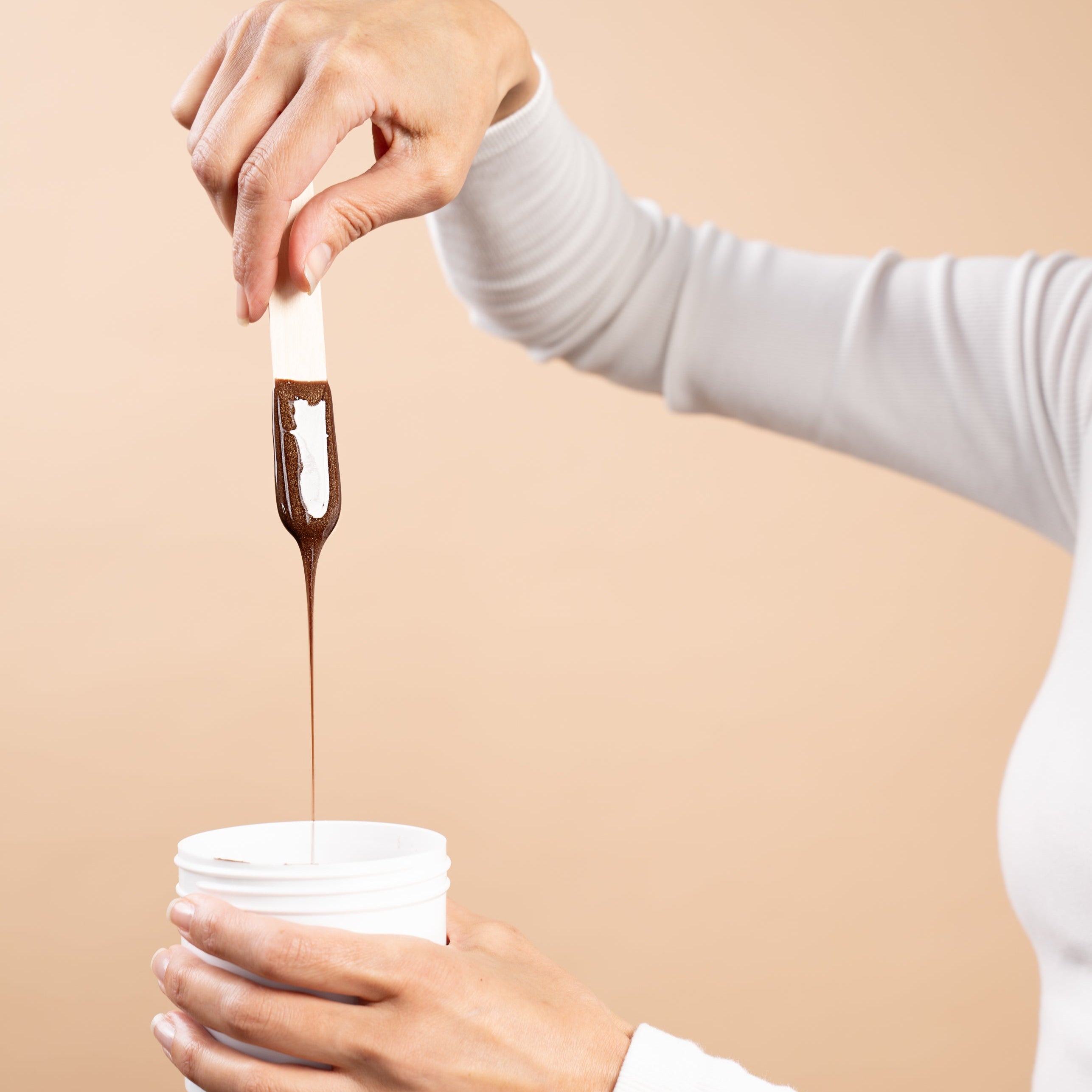 Kimika | Cocoa Edge : Cire chaude pour hommes (200 g - pot en plastique)