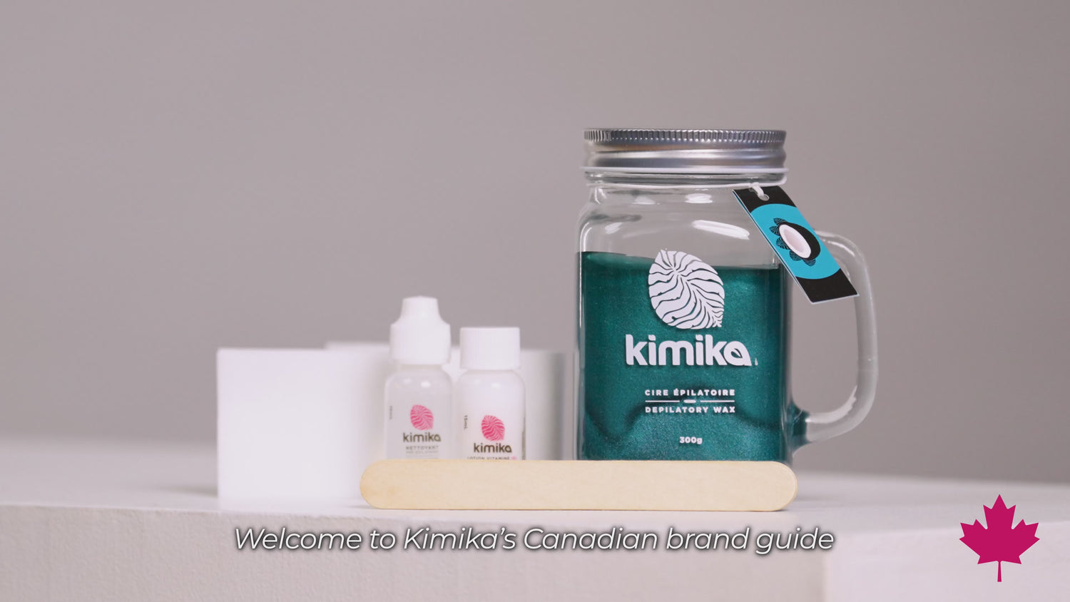 Kimika | Délice de noix de coco : Pot de cire chaude taille bonus (500 g)