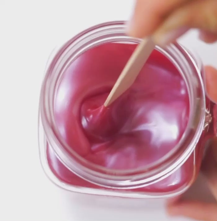 Kimika | Éclat de framboise : Kit de cire chaude pour le visage et le corps