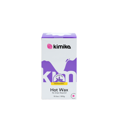 Kimika | Lavender Love: Hot Wax for Sensitive Skin &amp; Intimate Areas (300G - Plastic Jar)