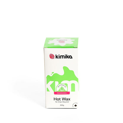 Kimika | Aloe Refresh : Cire chaude pour le visage et le corps (300G - Pot en plastique)
