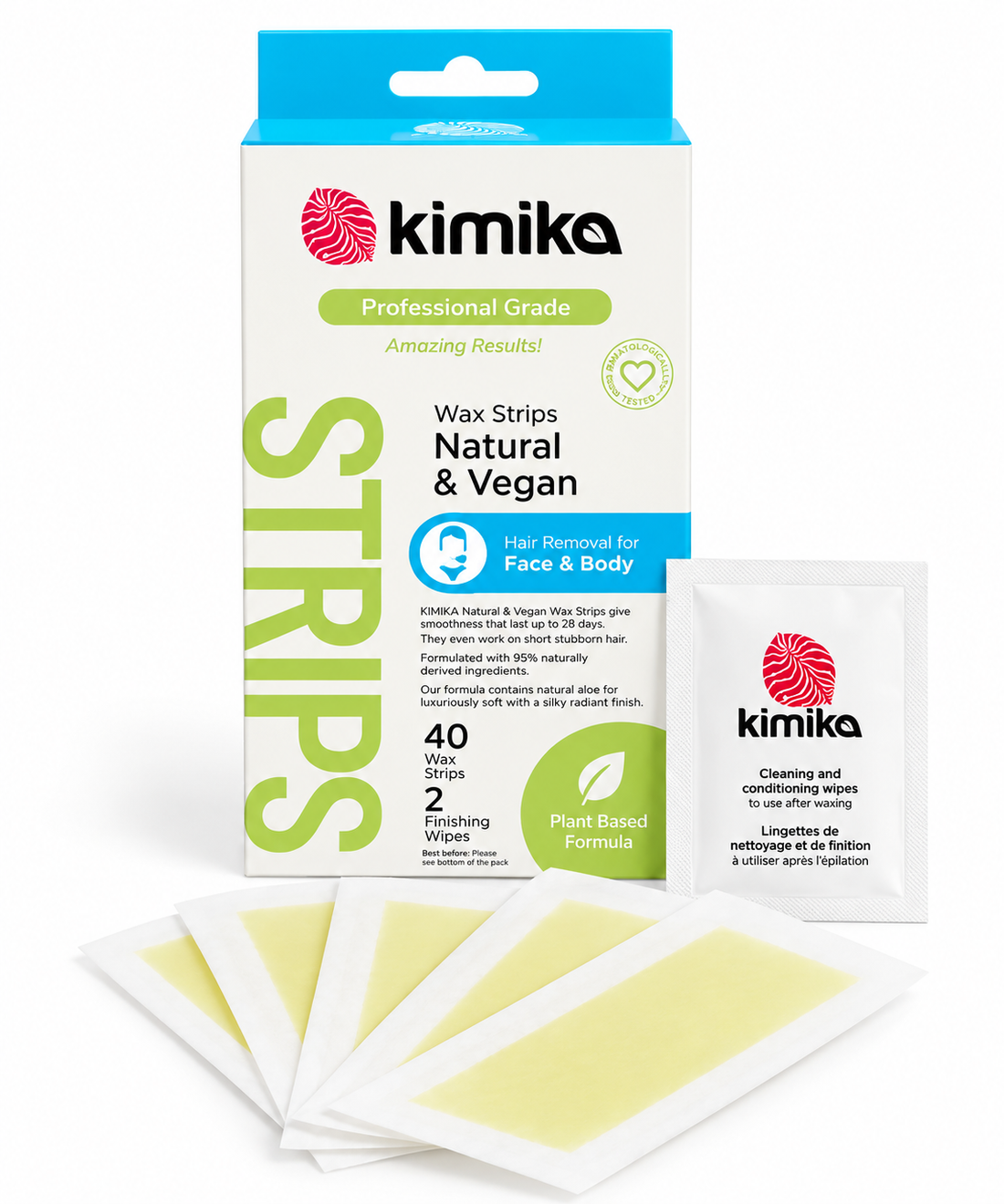 Kimika | Bikini &amp; Face Wax Strips