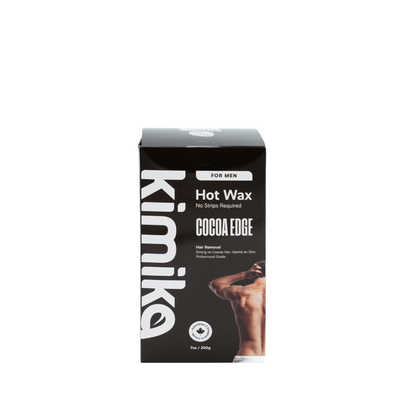 Kimika | Cocoa Edge : Cire chaude pour hommes (200 g - pot en plastique)