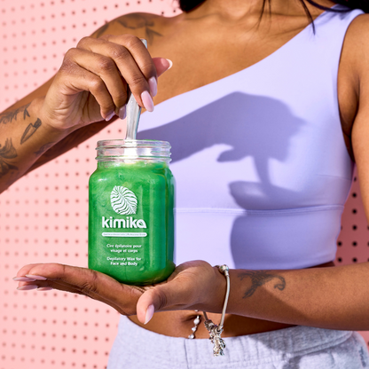 Kimika | Aloe Revitalisant : Sachet de recharge de cire chaude pour le visage et le corps (350 g)