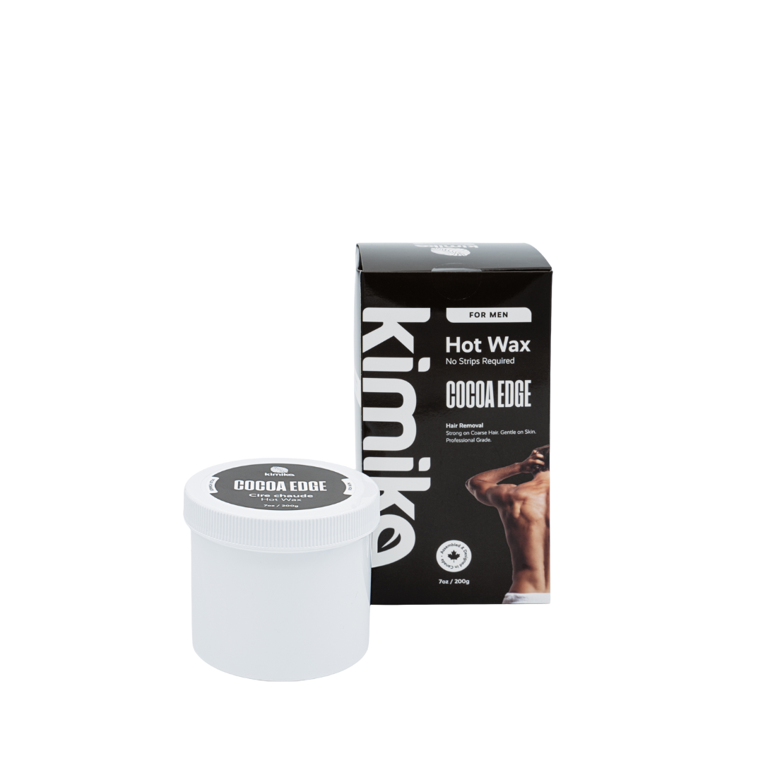Kimika | Cocoa Edge : Cire chaude pour hommes (200 g - pot en plastique)