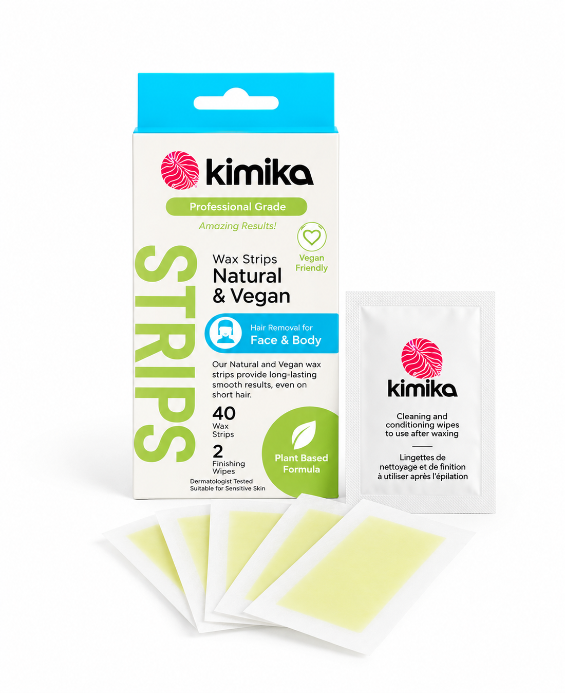 Kimika | Bikini &amp; Face Wax Strips