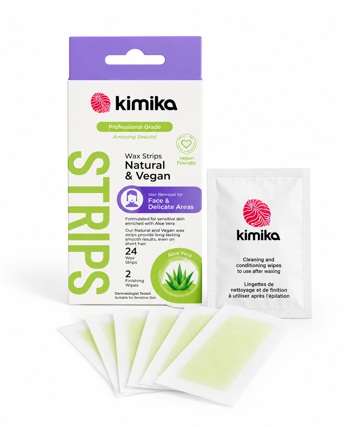 Kimika | Face Wax Strips