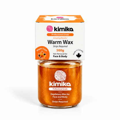 Kimika | Cire chaude au sucre d'érable pour le visage et le corps (500 g)