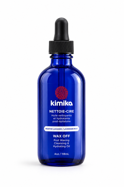 Kimika | Huile corporelle sèche « Wax Off » à la lavande et à la menthe