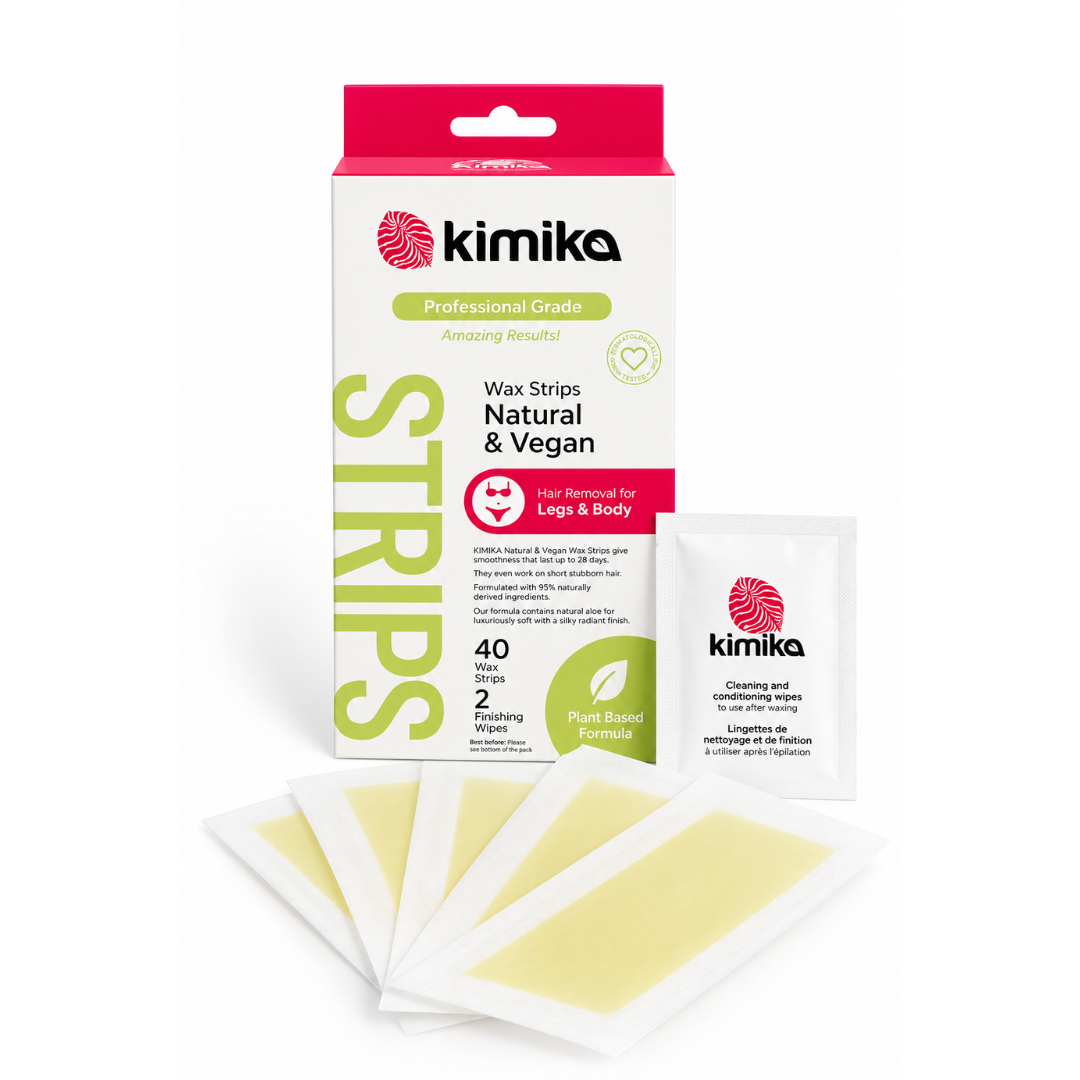 Kimika | Glow &amp; Go Wax Strips: Legs &amp; Body