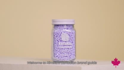 Kimika | Amour à la lavande : Cire chaude pour peaux sensibles et zones intimes (300 g)